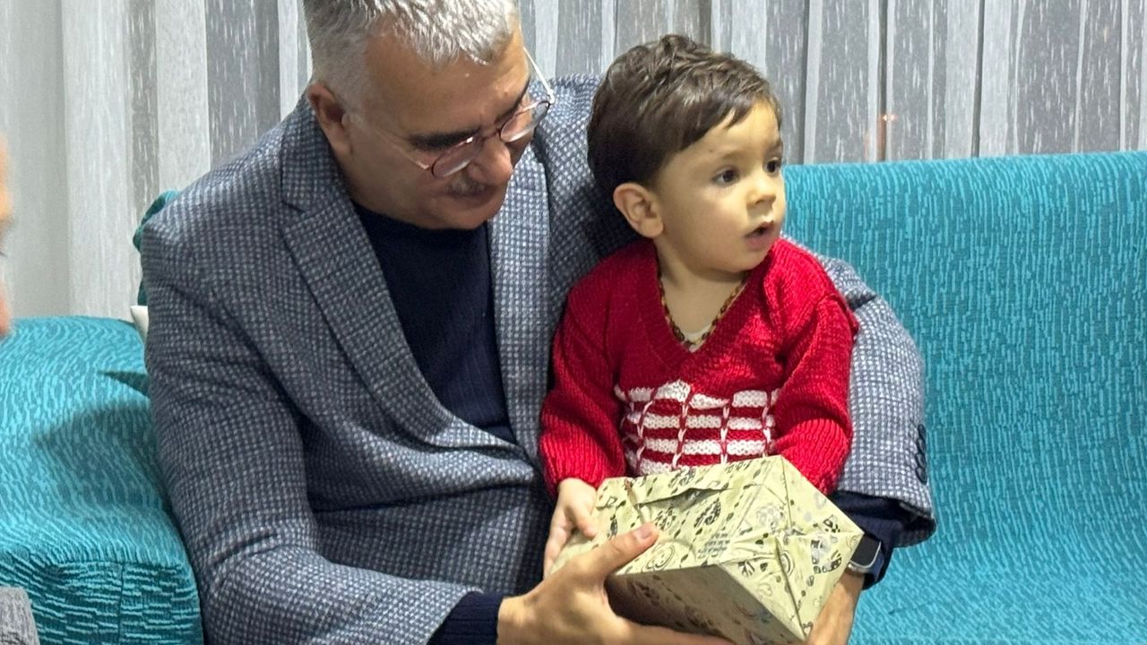 Milletvekili Ahlatcı’dan SMA  hastası Baran’a destek çağrısı