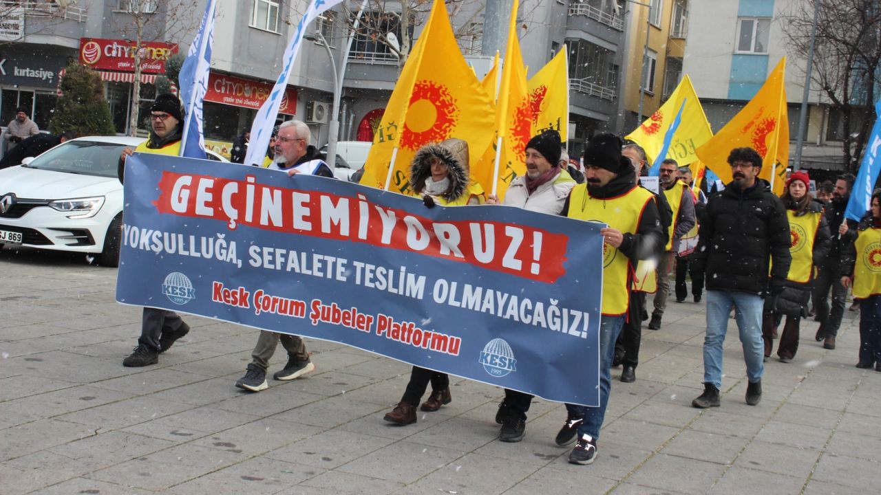 KESK’ten “geçinemiyoruz” grevi: “Kaynak sermayeye  var, emekçiye yok”