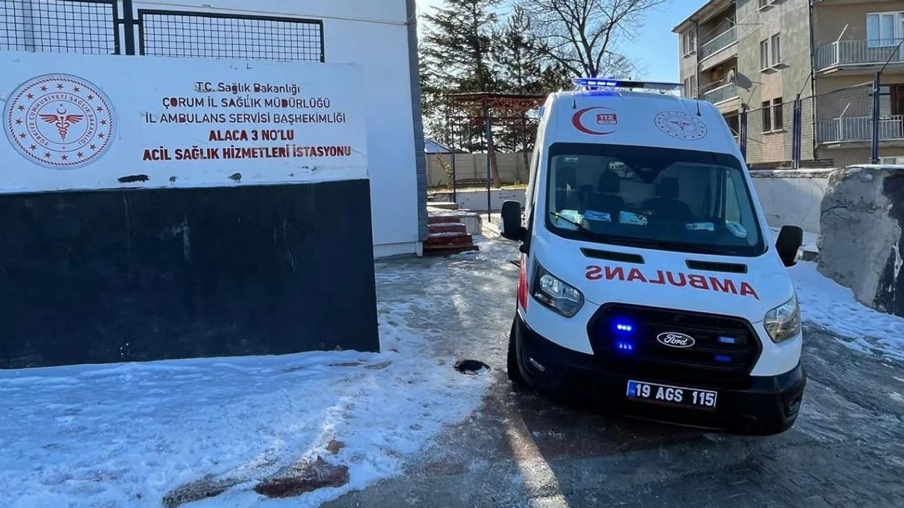 Alaca’ya tam donanımlı  ambulans tahsis edildi