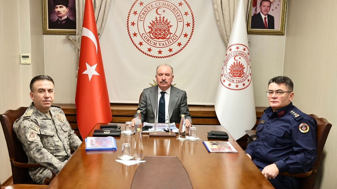 Vali Çalgan, Bakan  Yerlikaya ile görüştü