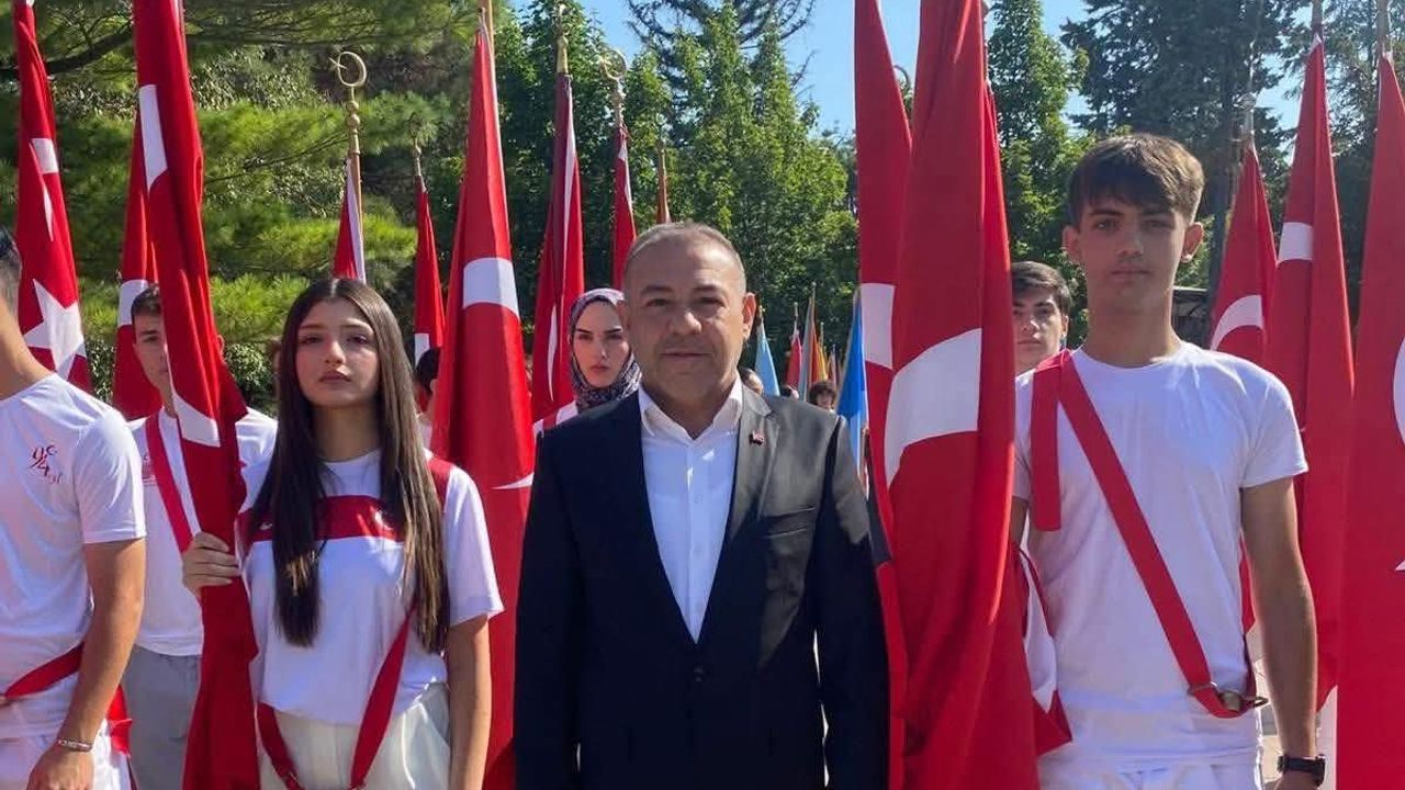 Gaziden Türk Bayrağına  yapılan saldırıya tepki