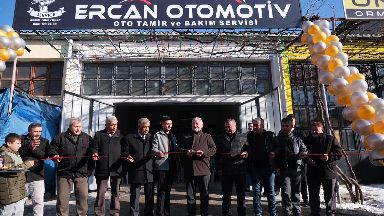 Ercan Otomotiv Sanayi Sitesi’nde açıldı