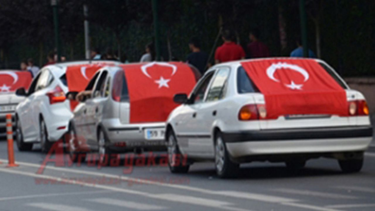 Türk Bayrağı için konvoy yapılacak