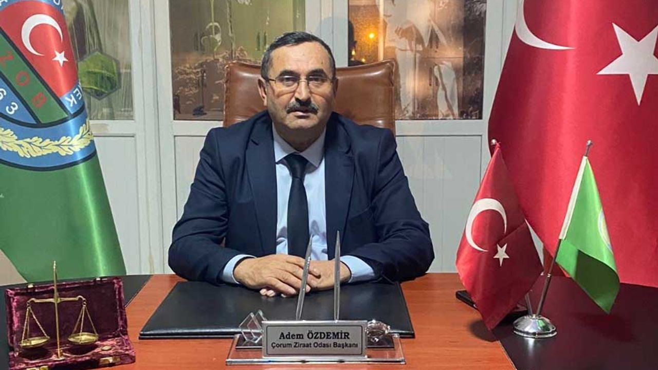 Çorum çiftçisine çağrı