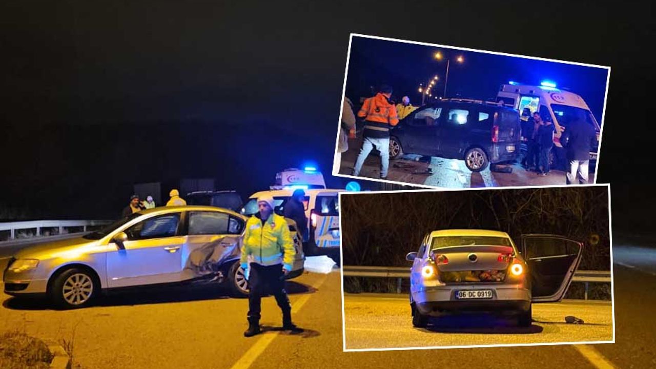 Çorum’da trafik kazası 3'ü çocuk 5 yaralı