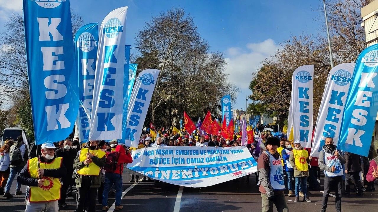 KESK’ten hayat pahalılığına karşı iş bırakma eylemi