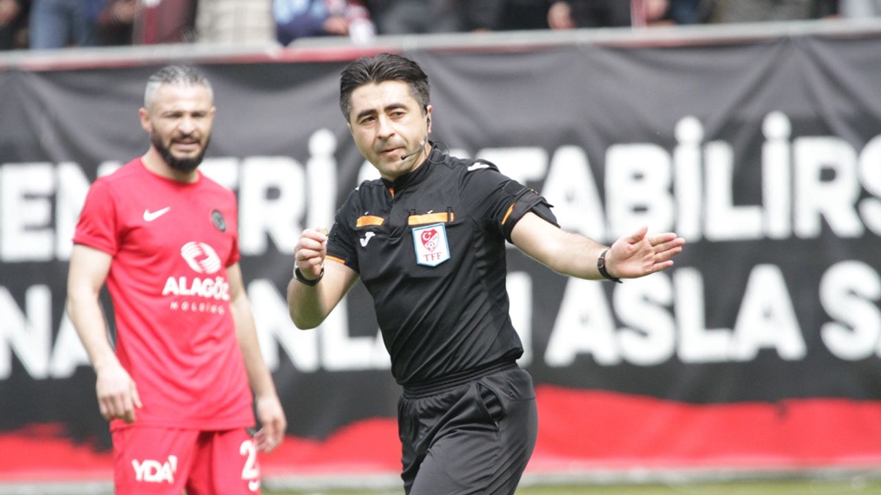 Çorum FK bu hakemle sadece 1 kez kazanabildi