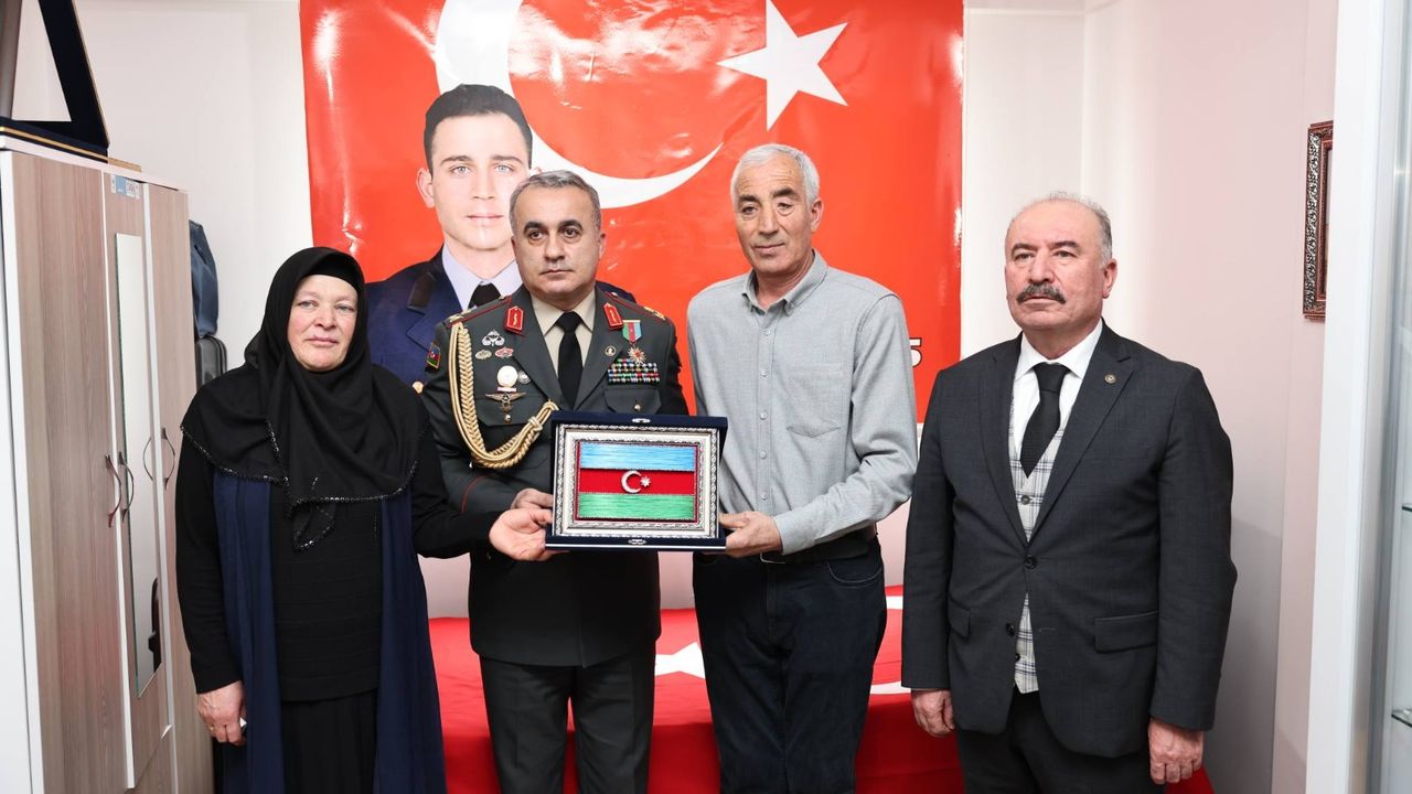 İki devlet, tek yürek: Şehidimizin ailesine anlamlı ziyaret