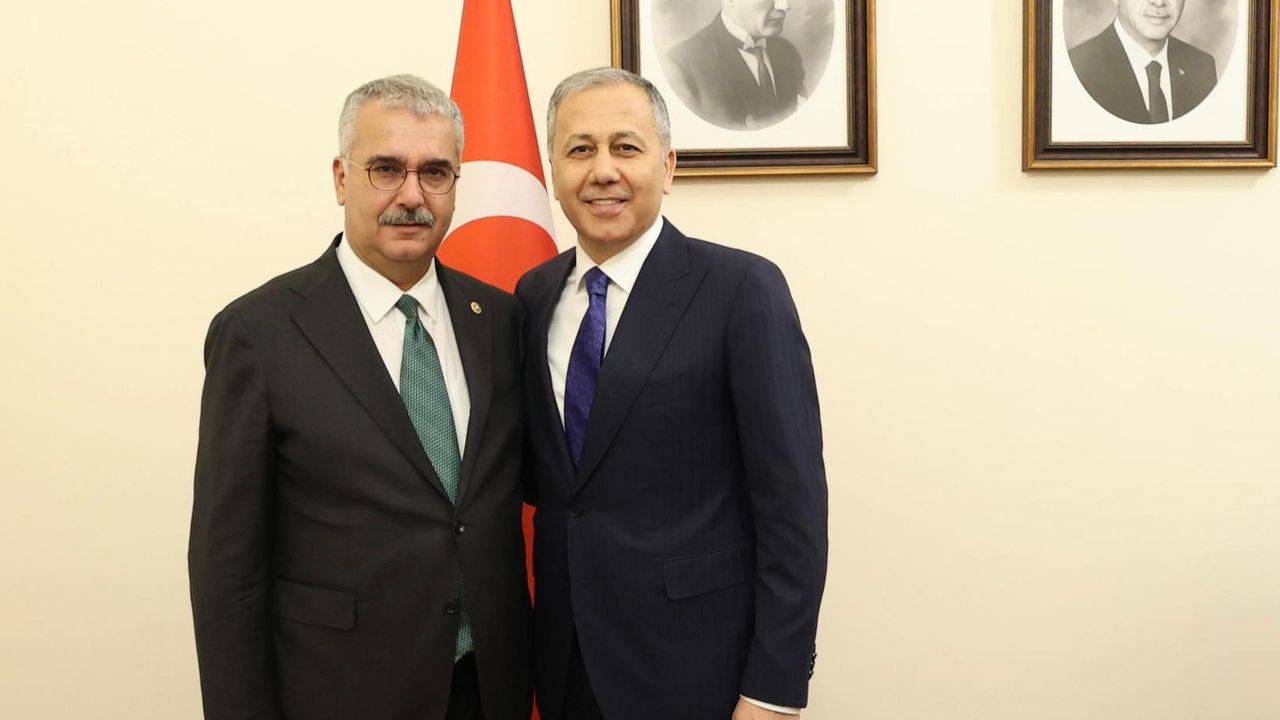 Yusuf  Ahlatcı’dan Yerlikaya’ya  ziyaret