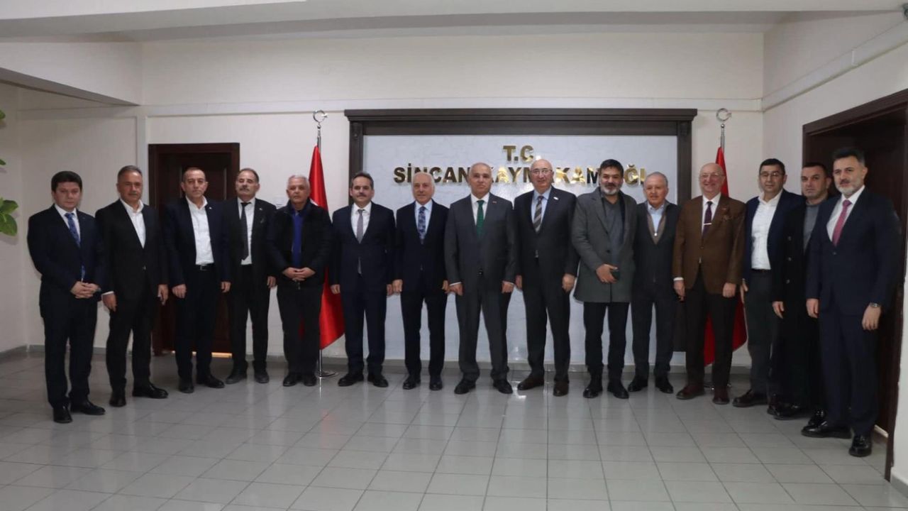 Sincan’da dostlar buluşması