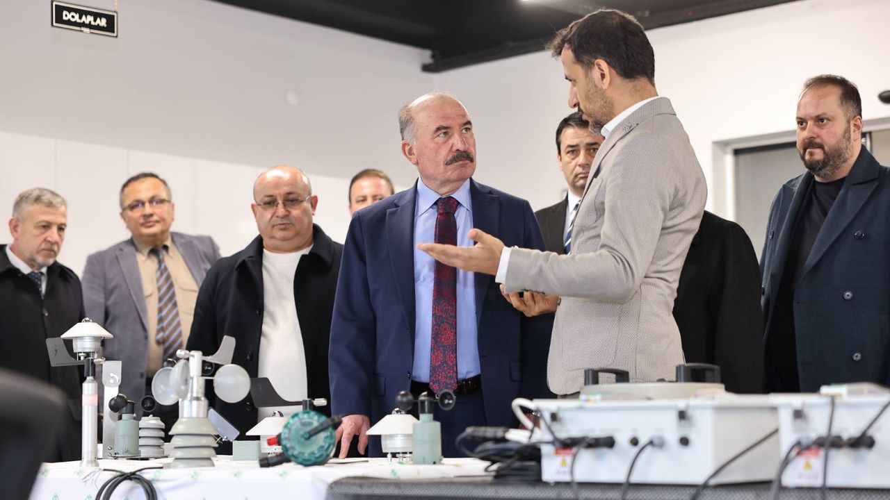 Çorum OSB’deki teknoloji hamlesi yerinde incelendi