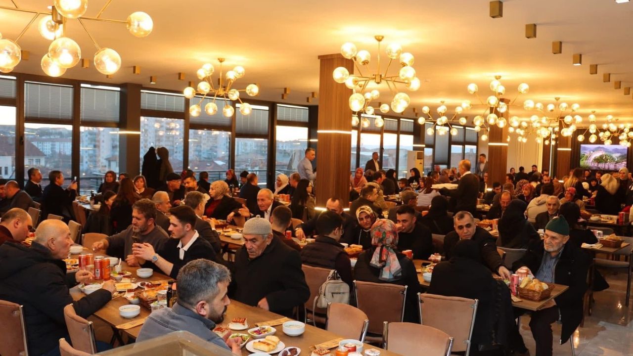 Sungurlu'da gazi ve  şehit ailelerine iftar