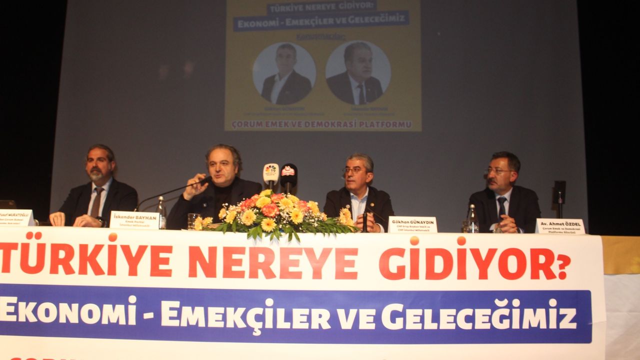 “Türkiye Nereye Gidiyor?”  paneline yoğun katılım
