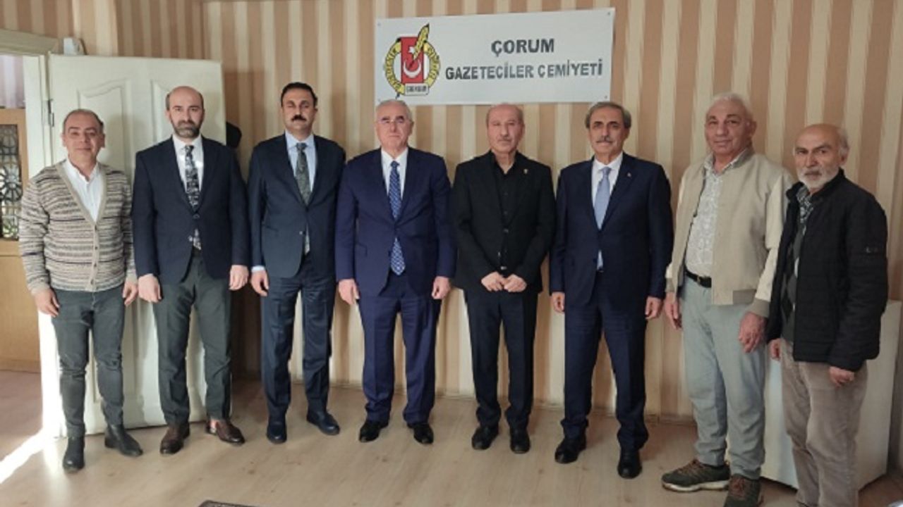 Kamu Başdenetçisi Akarca'dan  Gazeteciler Cemiyeti'ne ziyaret