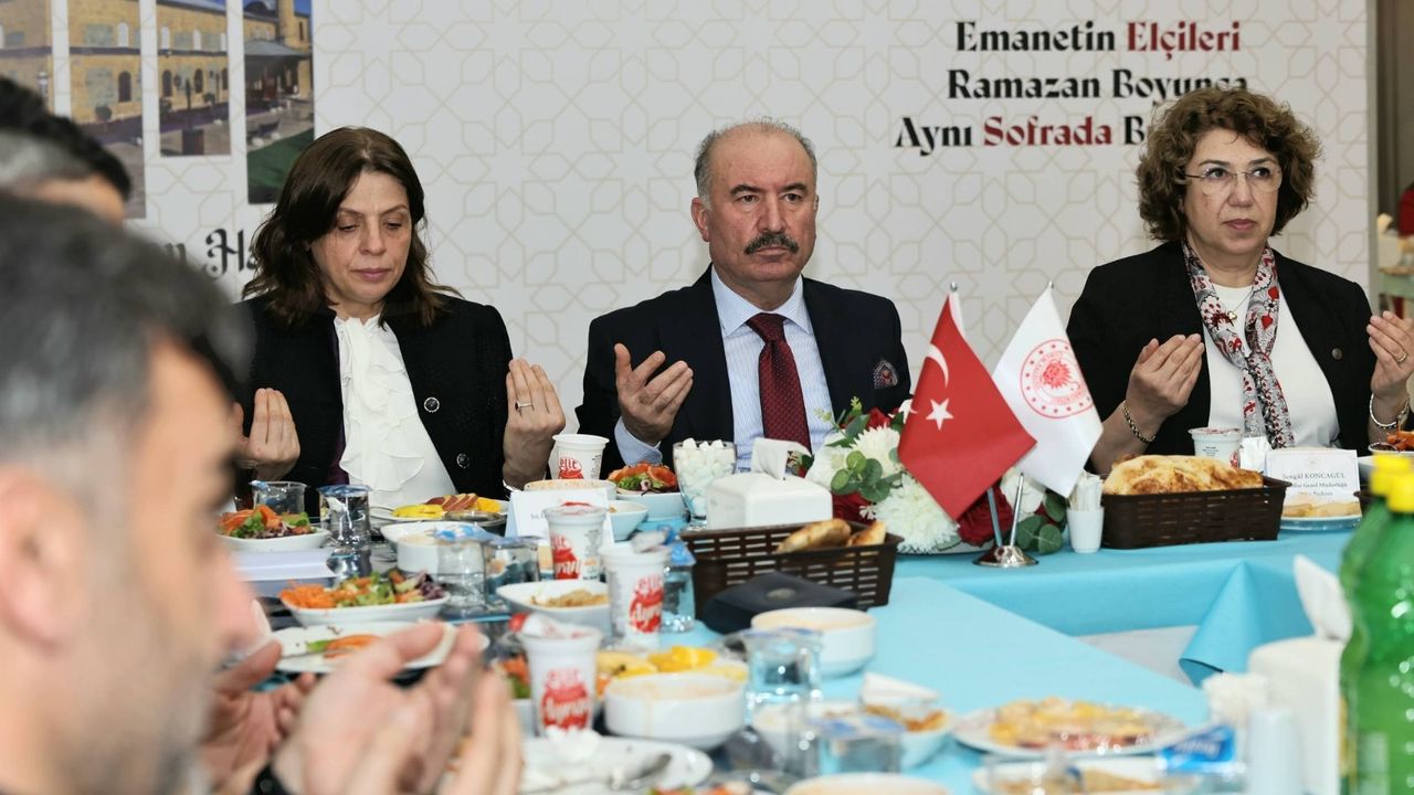 Vakıf sofrasında  Ramazan bereketi