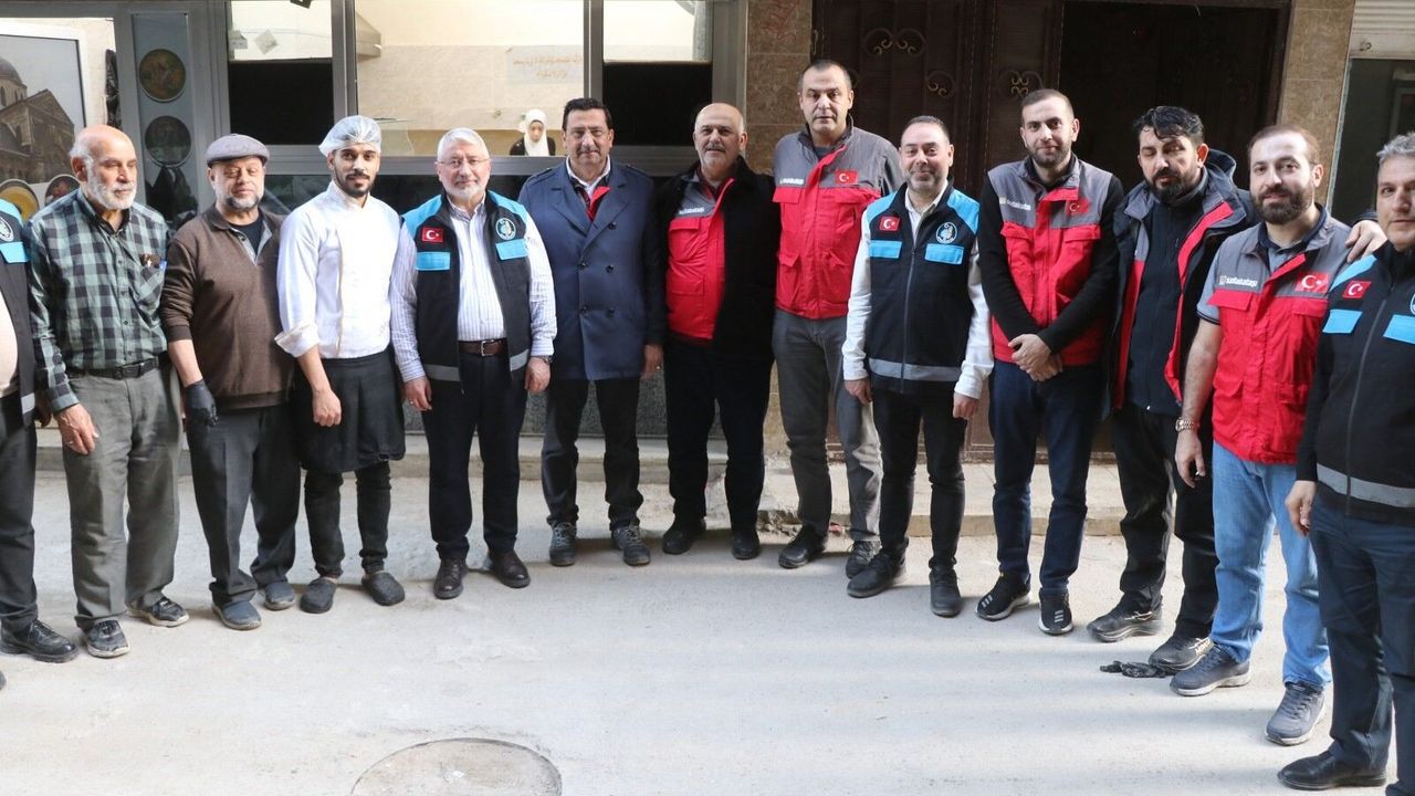 Çorum'dan Suriye'ye  gönül köprüsü