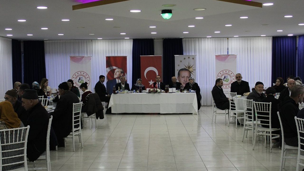 İskilip'te şehit yakınları ve  gazilerle iftar programı