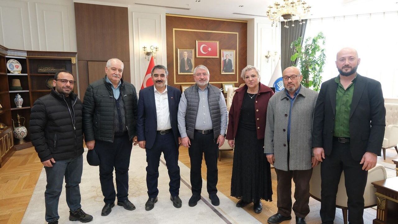 Aşgın, Fırıncılar Odası  yöneticilerini ağırladı