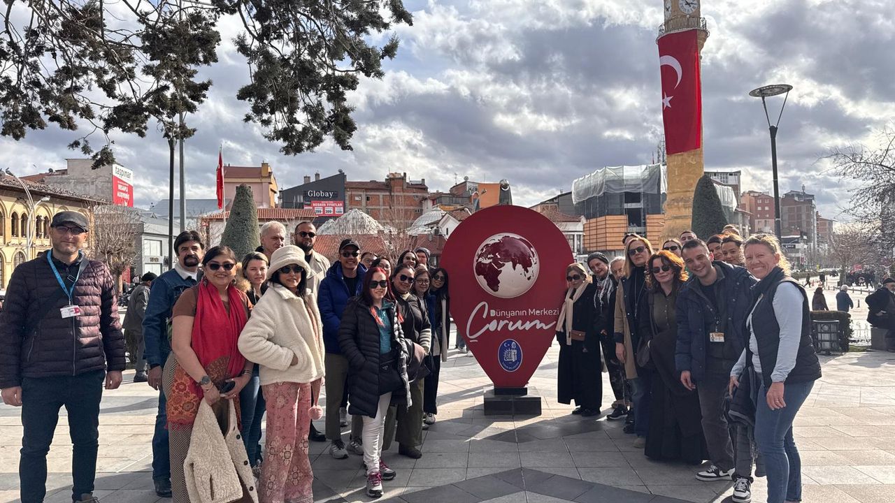 Uluslararası seyahat acenteleri  Çorum’u keşfediyor