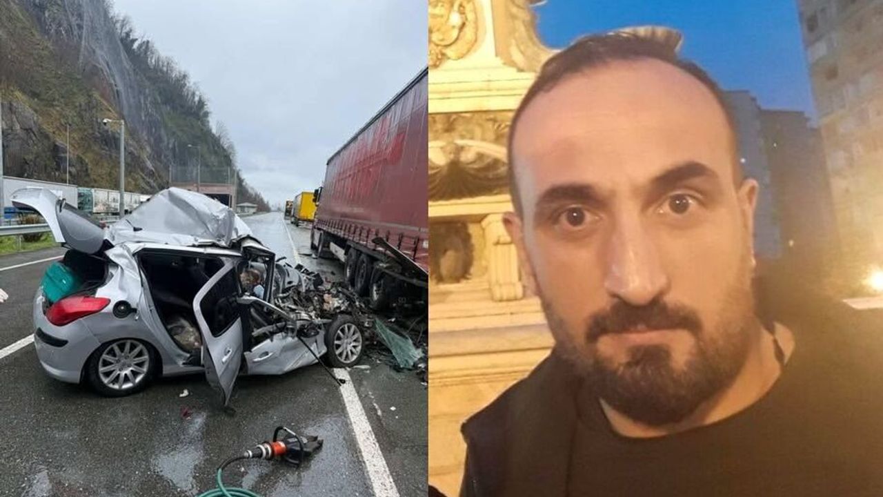 Çorumlu genç acı kazada hayatını kaybetti