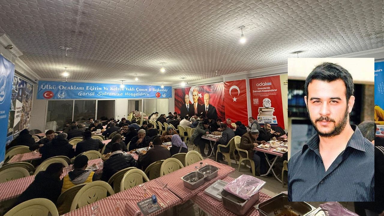 Ülkücü Çakıroğlu anısına iftar