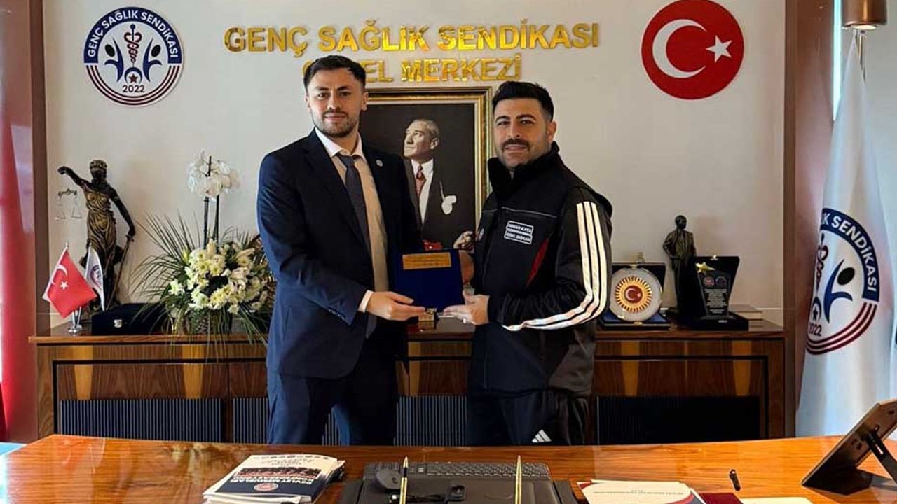 Çorum Genç Sağlık Sen’den Genel Merkez’e ziyaret