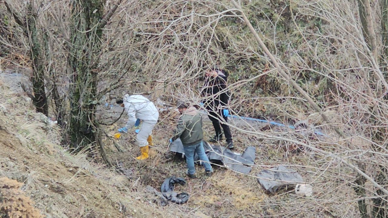 Cesedin kesik başı 3 km ileride bulundu