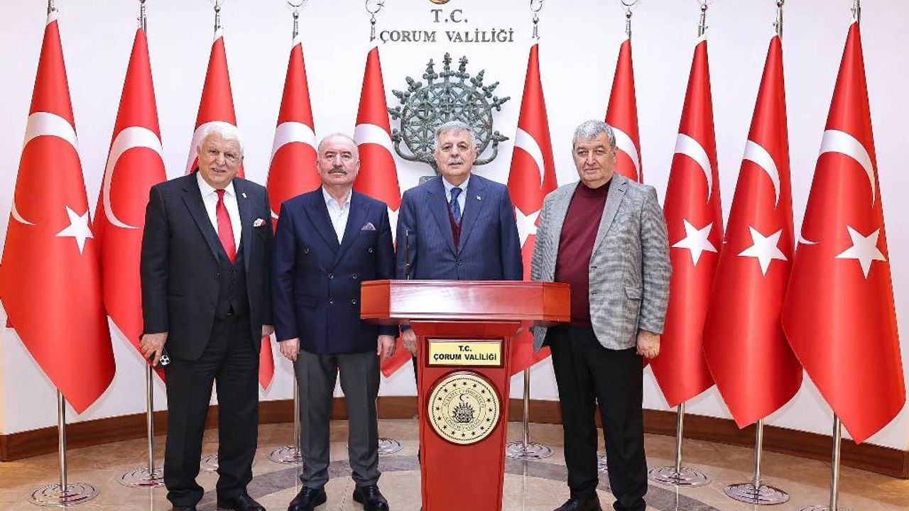 Nevzat Pakdil’den  Vali Çalgan’a ziyaret