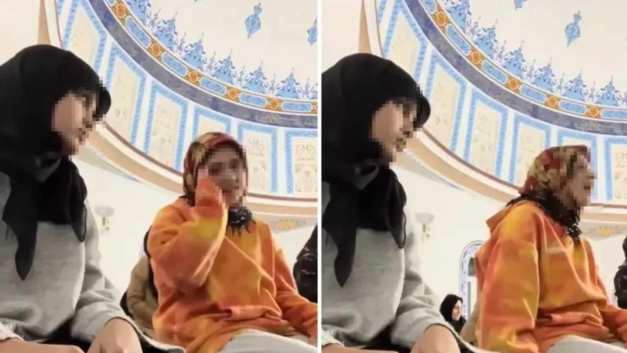 Teravih namazı sırasında yaptıkları fark edilince camiden kovuldular