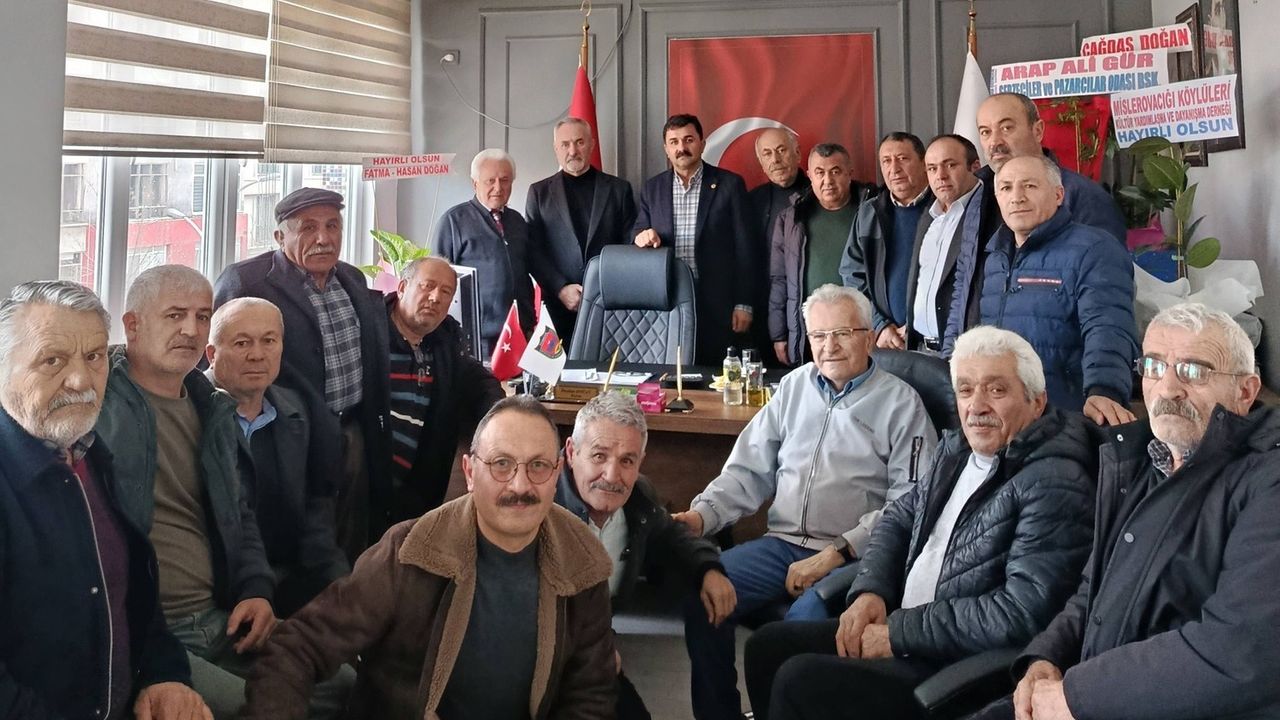Mislerovacığı Derneği’nden  Şoförler Odası’na kutlama