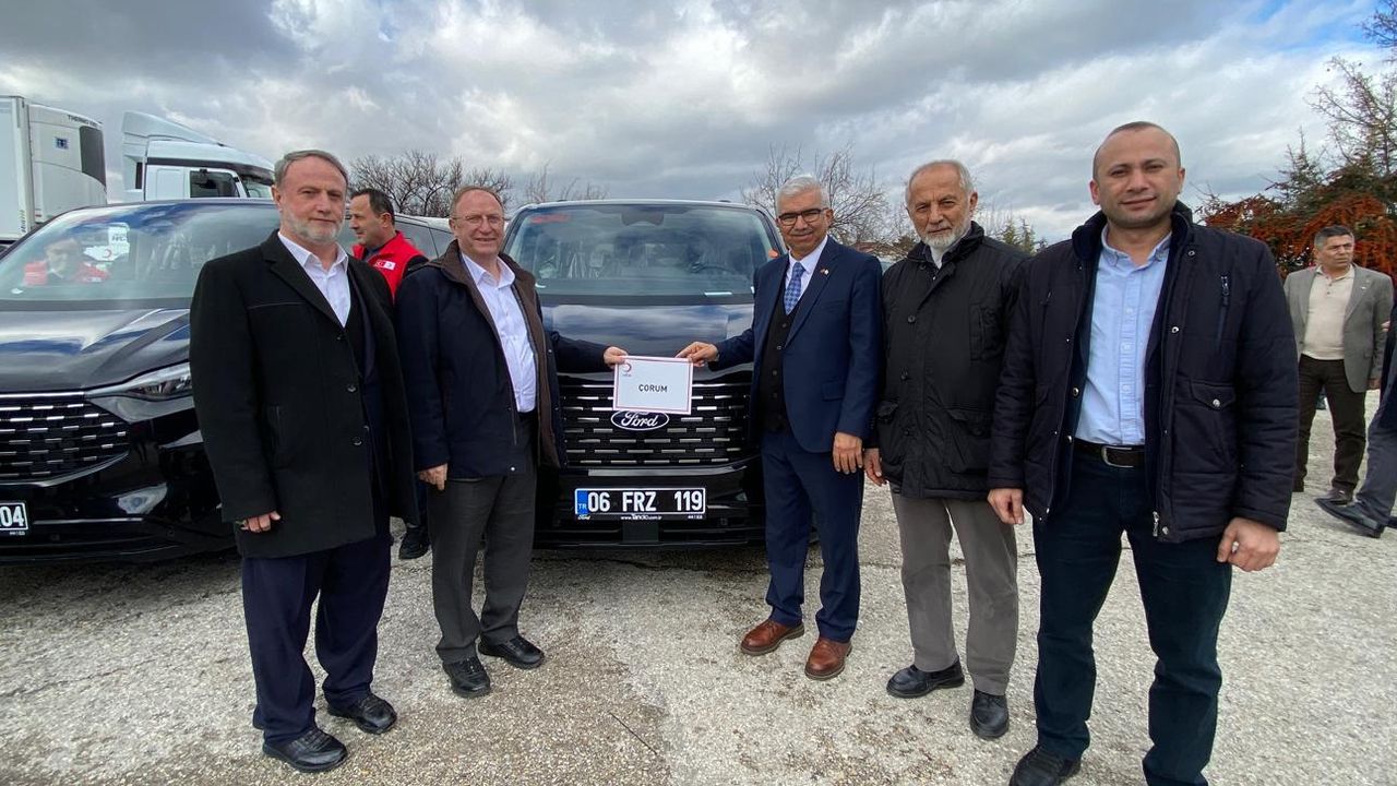 Kızılay’a yeni hizmet aracı