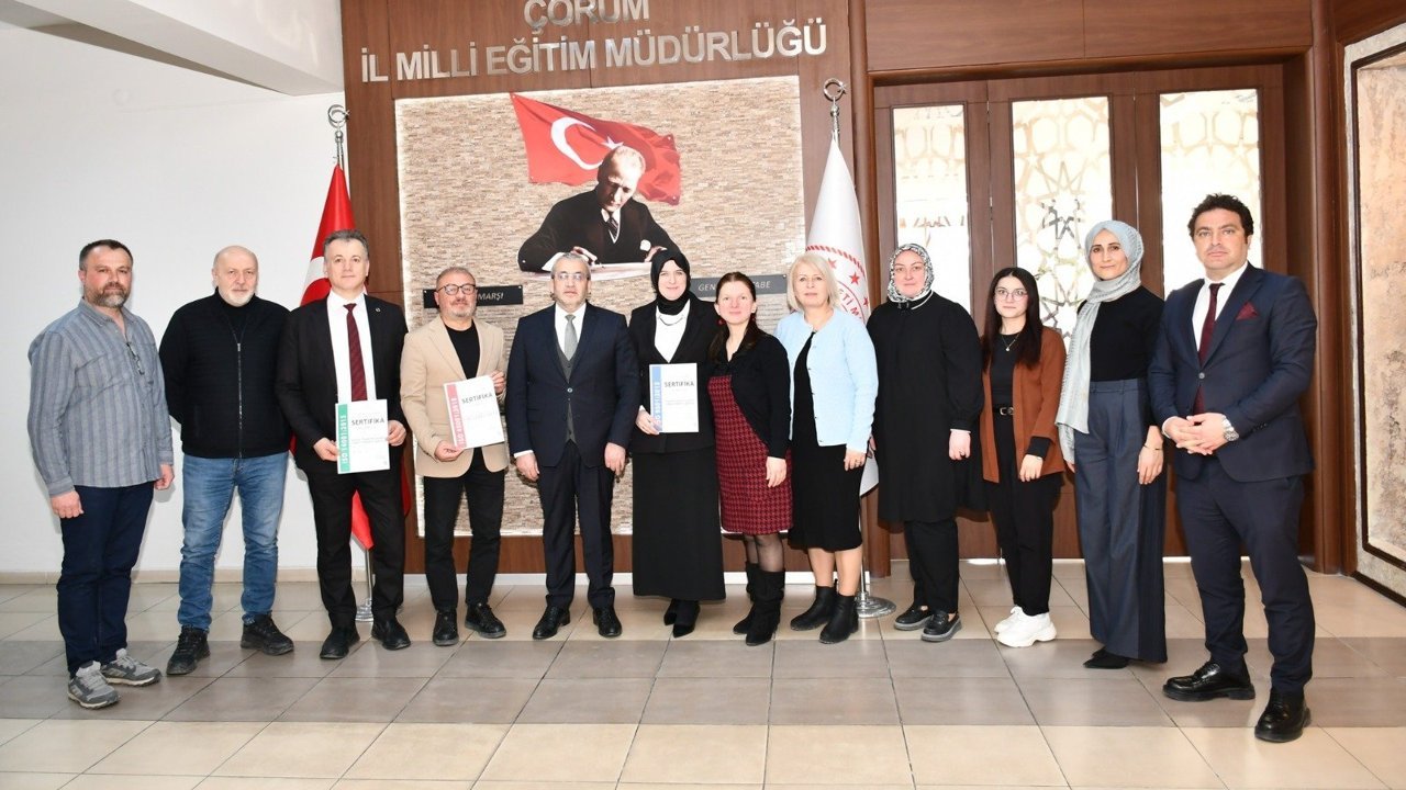 Adnan Menderes İlkokulu’na üç ISO kalite hizmet belgesi