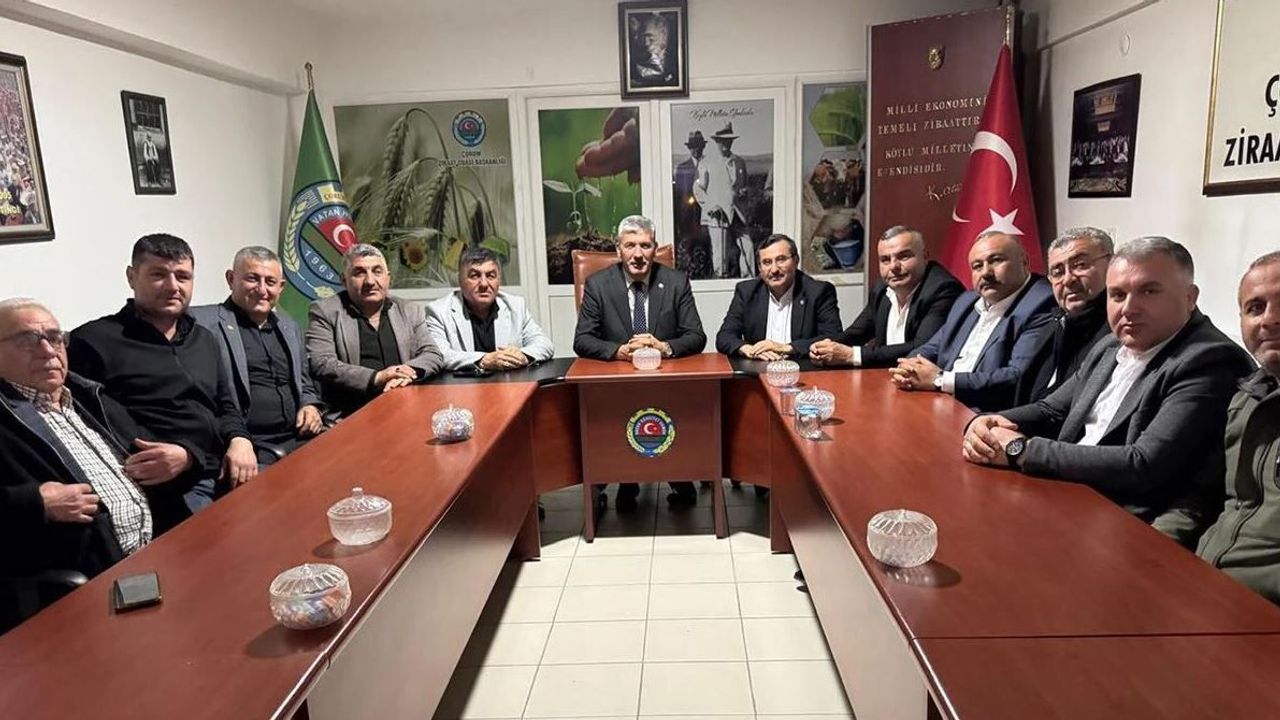 Çorum Ziraat Odası'nda  koordinasyon toplantısı