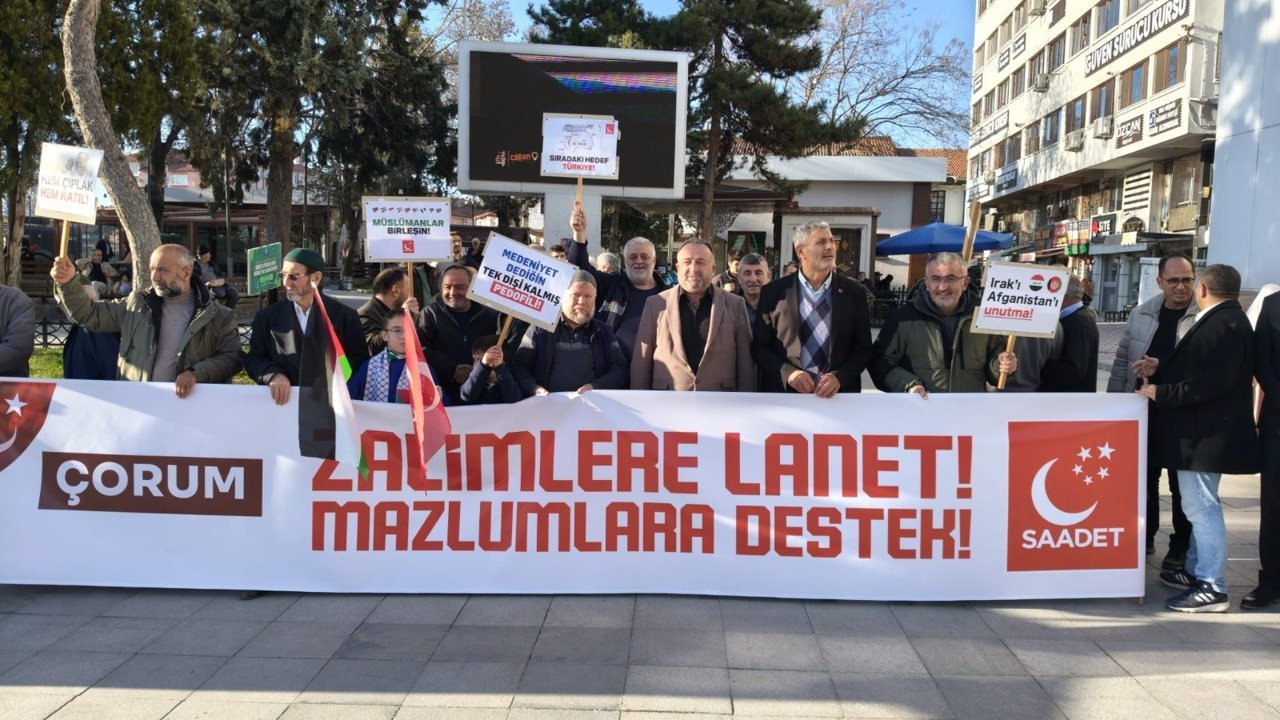Saadet Partisi’nden İsrail ve ABD’ye tepki:   “Zulme sessiz kalmayacağız”