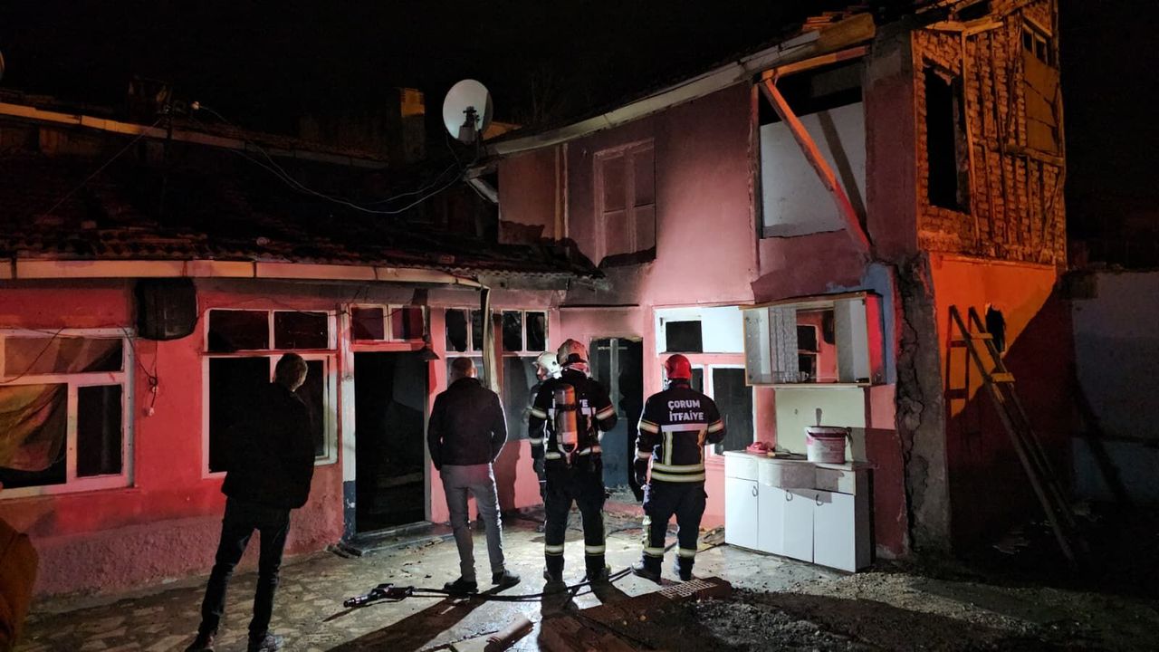 Kale'de korkutan yangın