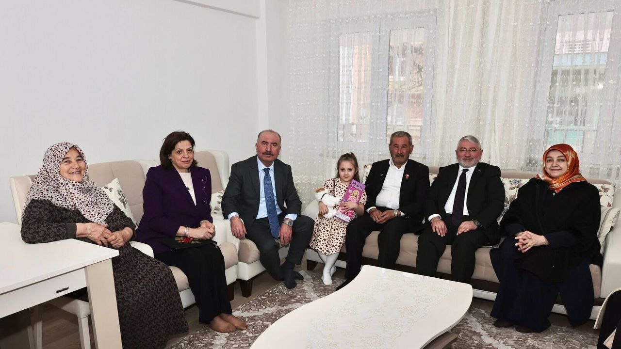 Şehit aileleri ve  gaziler unutulmadı