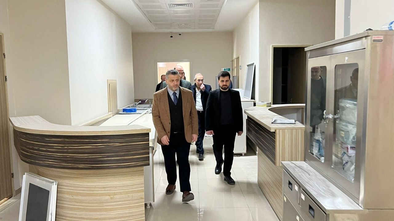 Sağlık Müdürü Zehir, Kargı'da  sağlık yatırımlarını inceledi