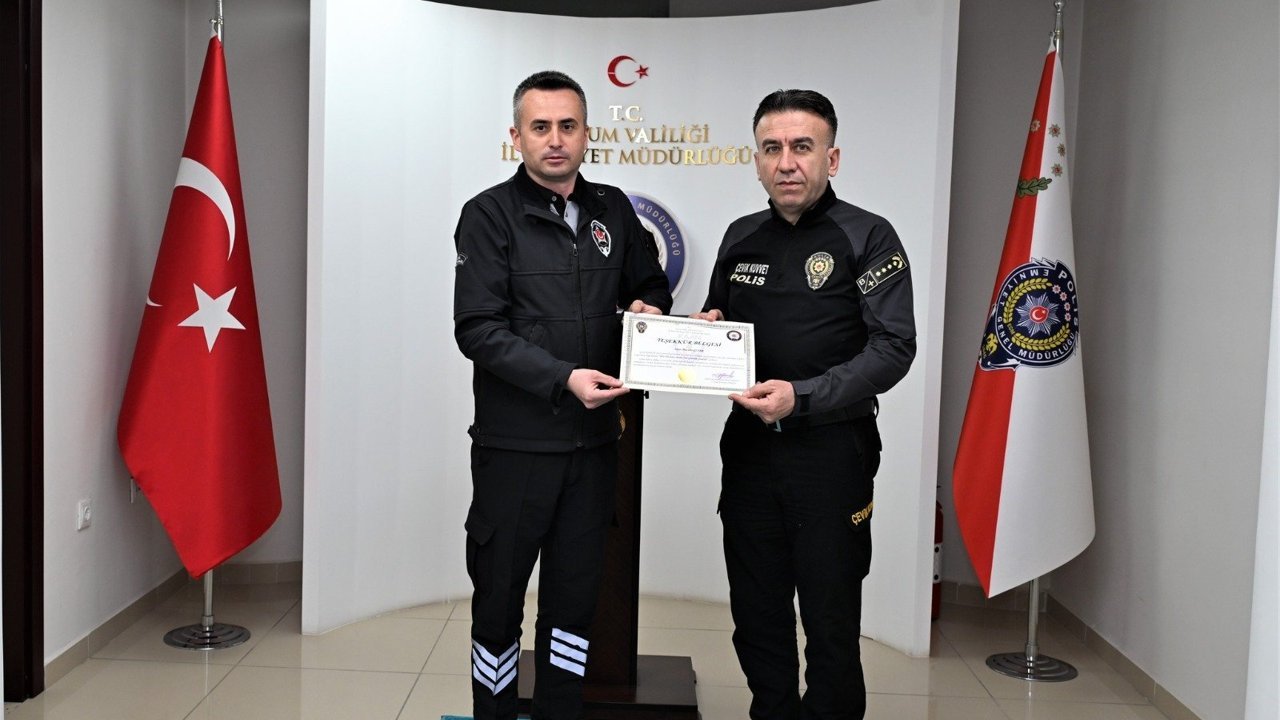 Çorum'a özel güvenlik görevlisi 30 milyonluk vurgunu önledi