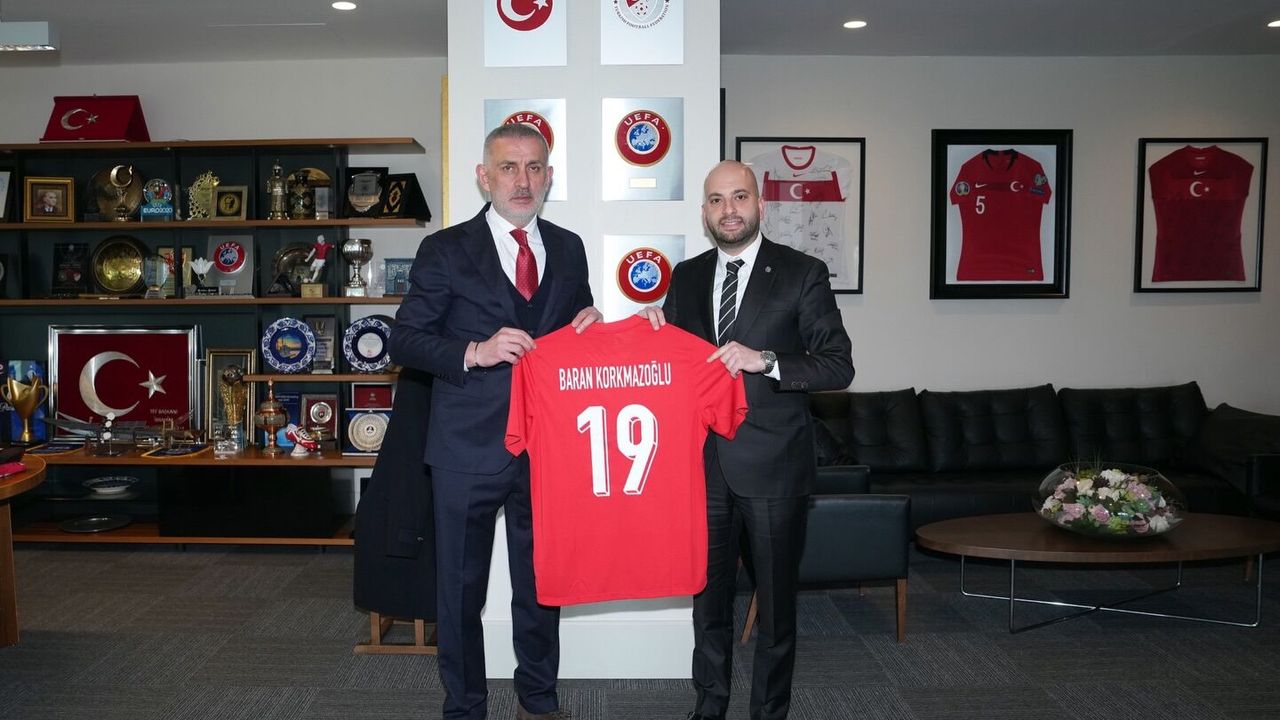 Başkan Korkmazoğlu, TFF’nin 1 ve 2 numarasını ziyaret etti