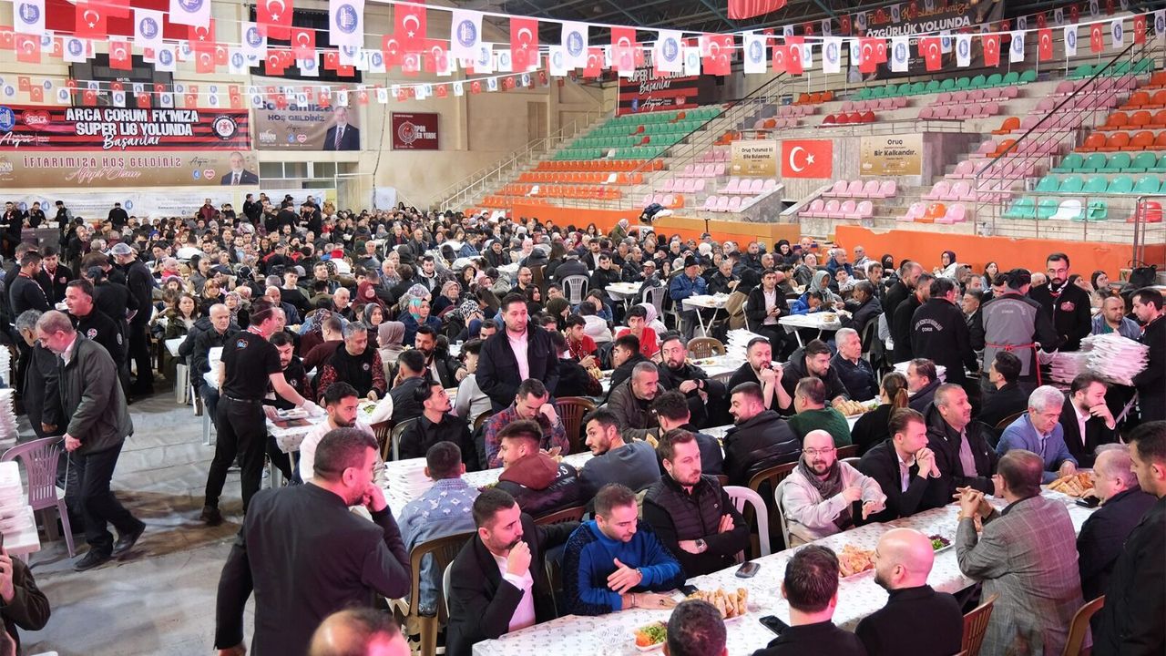 Çorum FK’dan dev iftar