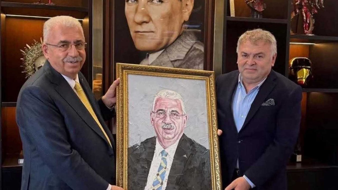 Ordu’dan Ahlatcı’ya  portre armağanı geldi