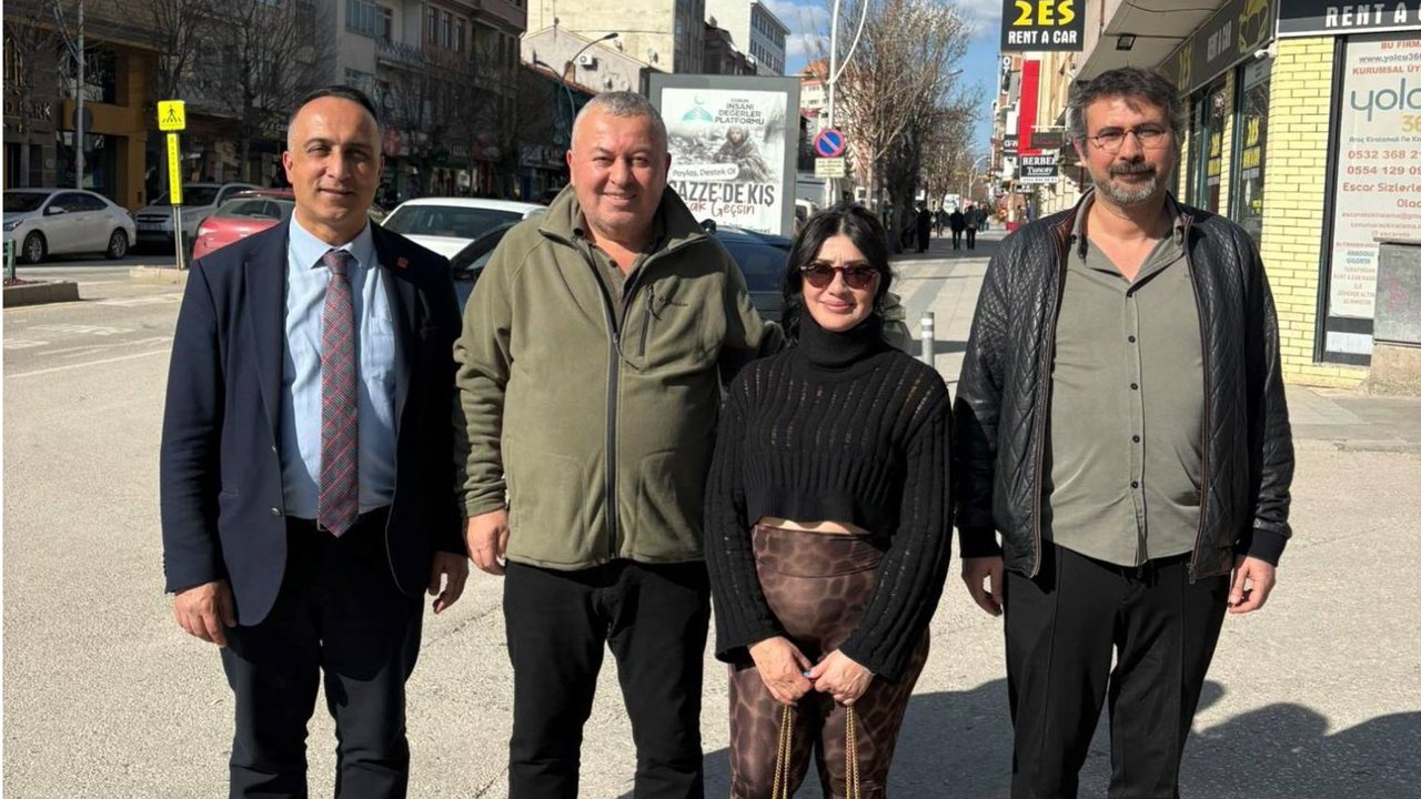 Dinçer Solmaz, Enginyurt ve eşini Çorum’da konuk etti