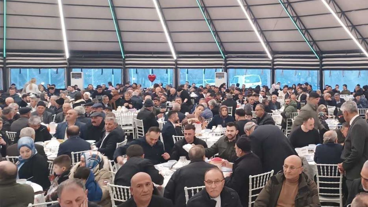 İskilip'te "vefa ve  gönül sofrası" iftarı