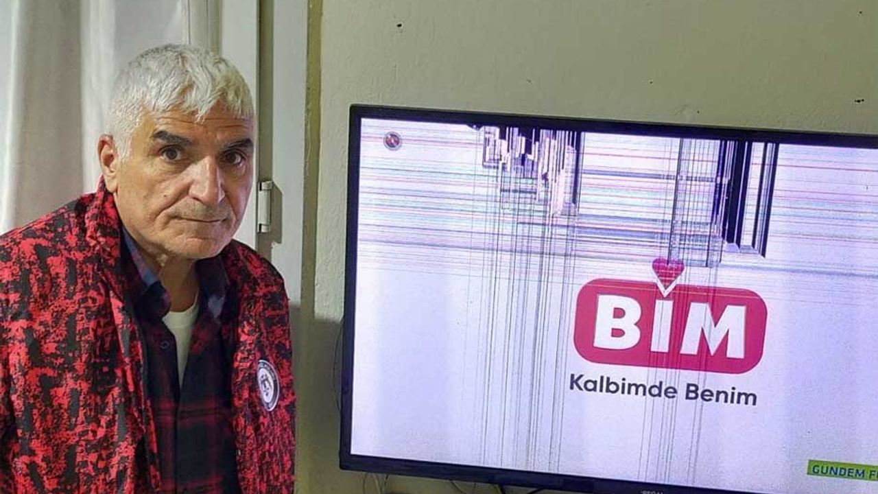 Çorum FK’lı taraftar, hakeme kızdı  maç izlediği televizyonu parçaladı