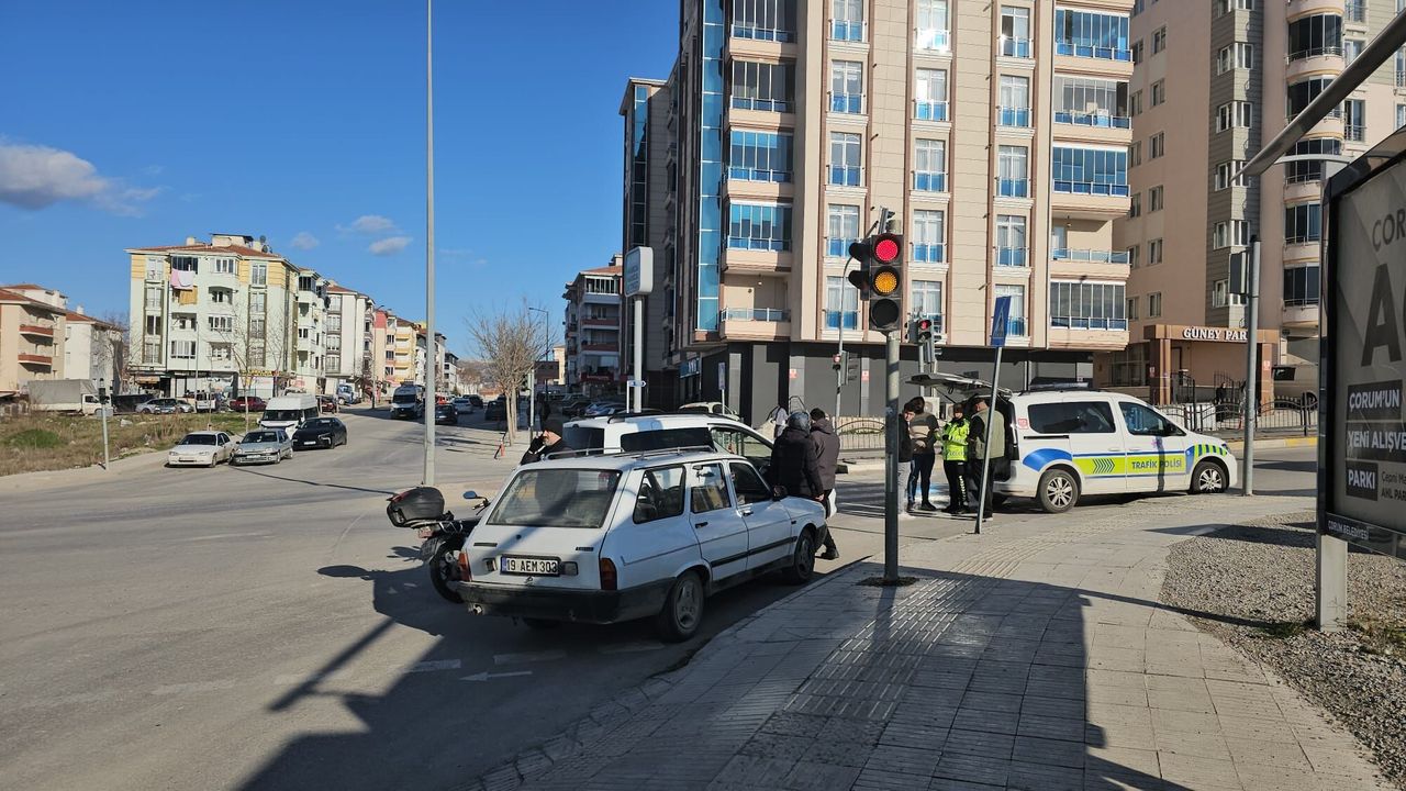 Çorum’da trafik uygulamasında 5 araca 1 milyon 20 bin lira ceza