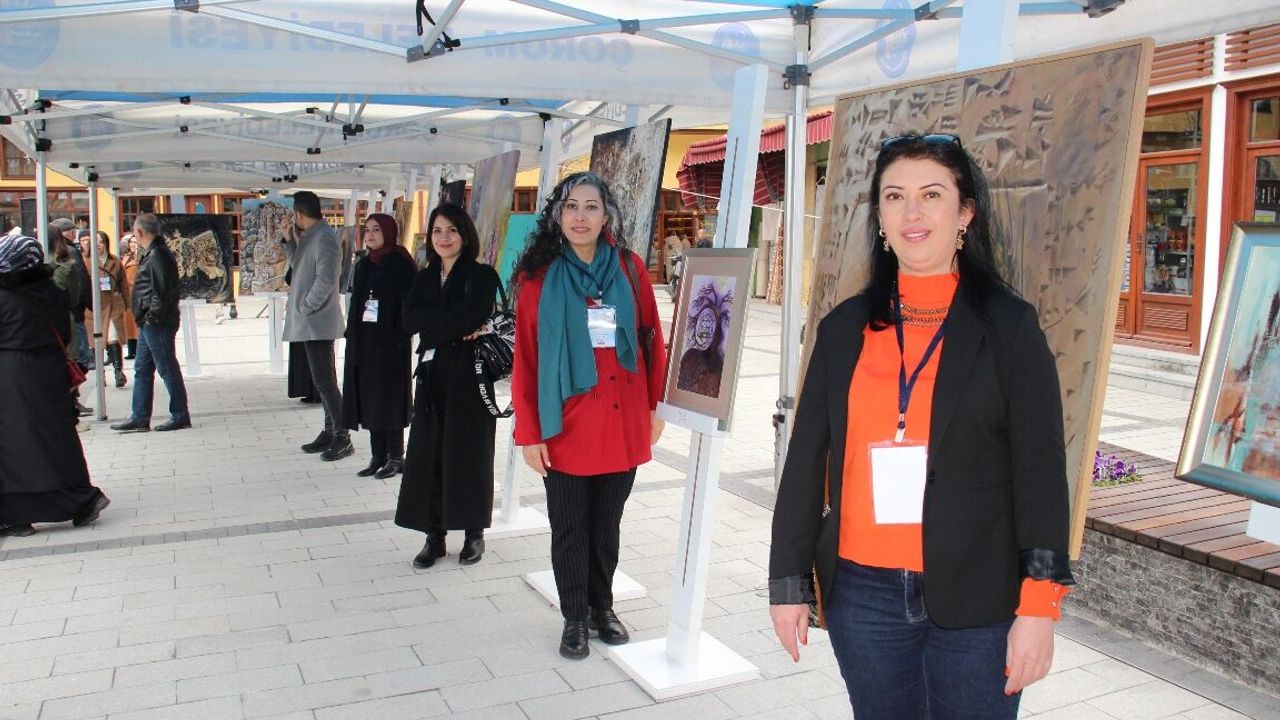Çorum'da kadın gücü sanatla buluştu