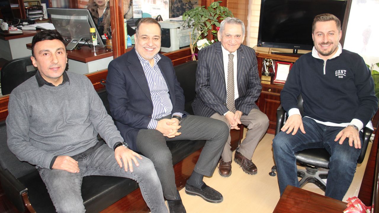 Çorum FK yönetiminden  ÇORUM HABER’e ziyaret