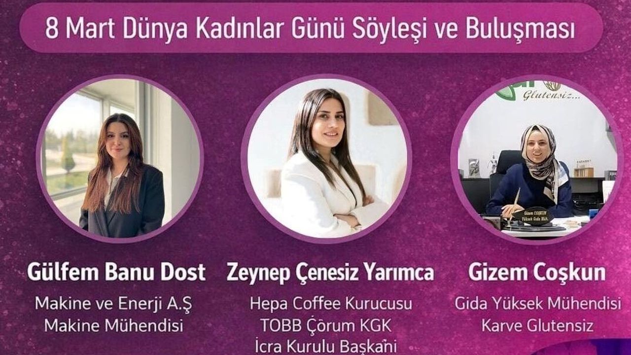 Çorum'da ilham veren kadınlar hikayelerini anlatacak