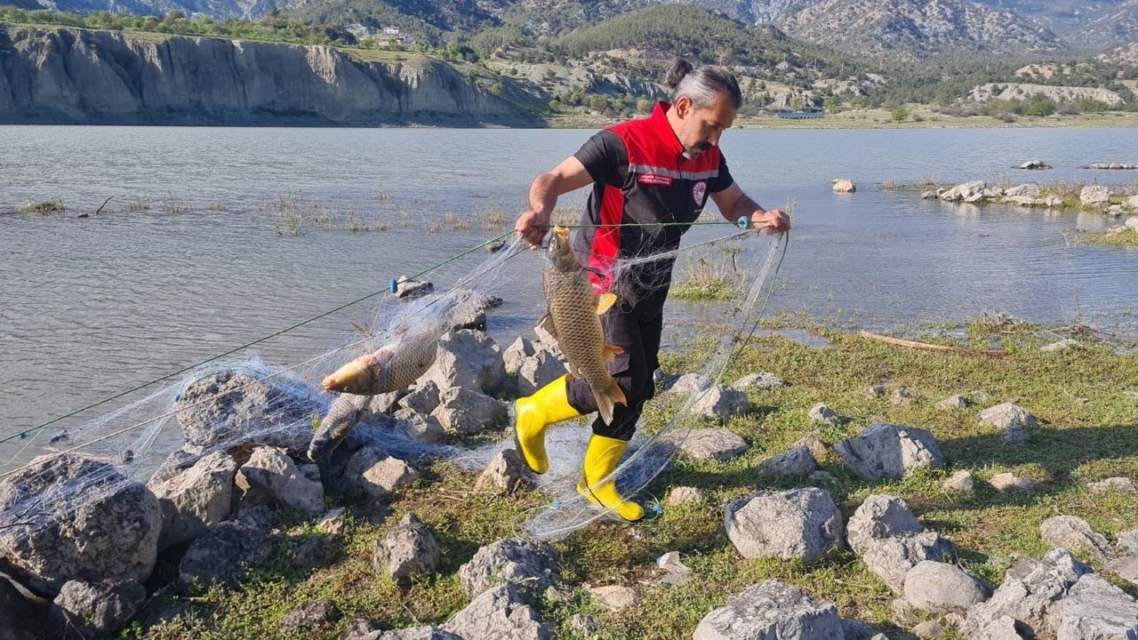 Çorum’da kaçak balık avcılığına geçit verilmiyor