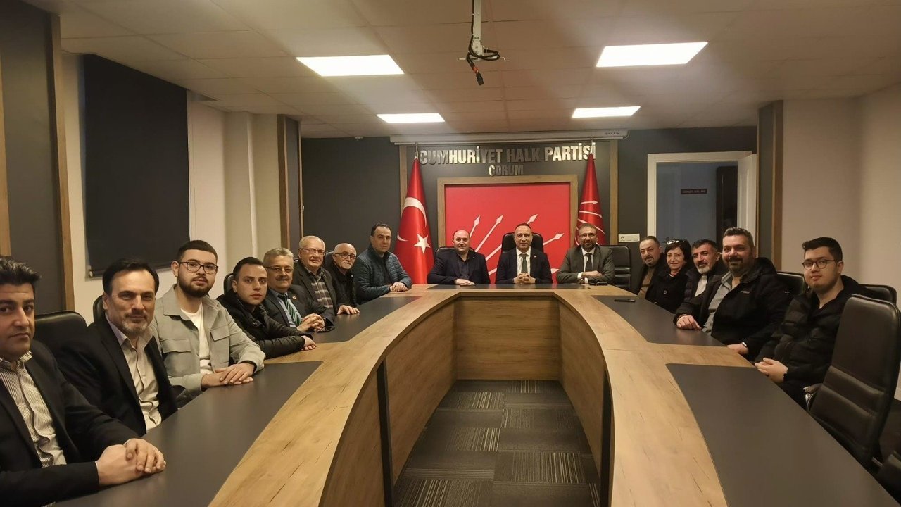 Tolga Sağ’dan CHP’ye ziyaret